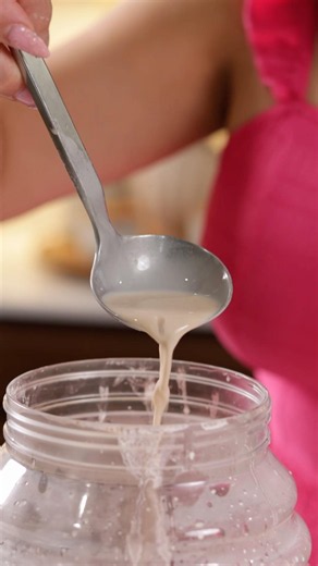 Secret to a smooth and refreshing Horchata #shorts