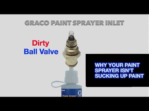 No Suction on Graco Sprayer—Fixed!