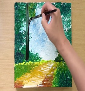 65K views · 2.6K reactions | How to Draw a Girl Walking Dog / Acrylic / Painting Technique | Painting Skills | Facebook