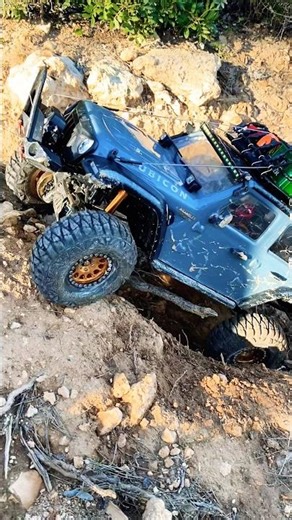 Amewi Jeep Wrangler 🔥 1:10 scale #rcjeepwrangler #amewi #rccrawler #rccar #shorts