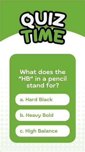 You’ve Used This Pencil Forever… Do You Know What “HB” Means? | Greenlopesupply.com