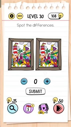 Spot a differences | Brain test level 30