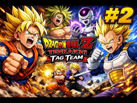 DRAGON BALL Z TENKAICHI TAG TEAM STORY MODE PART 3 [ Live Stream ]