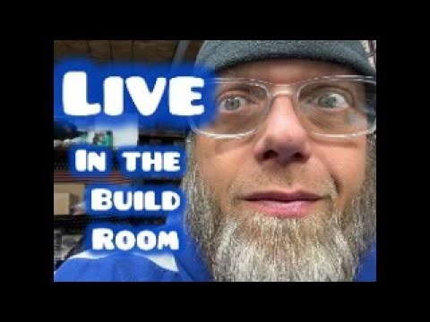 LIVE IN THE MODEL CAR BUILD ROOM
