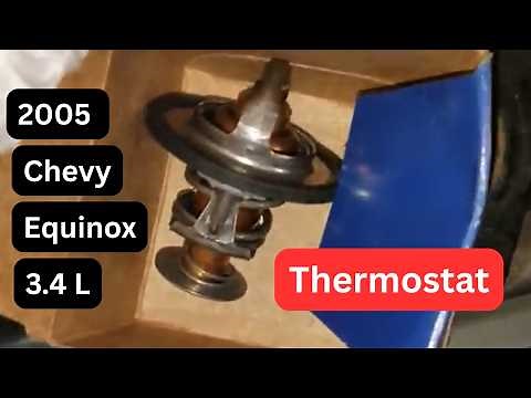 2005 Chevy Equinox- Thermostat removal and Replacement (Saturn Vue) (Pontiac Torrent)