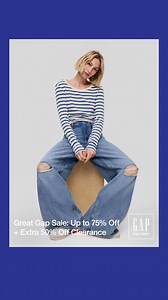Shop it online now: up to 75% off — and an extra 50% off clearance. | Gap Factory
