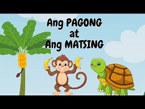 Ang pagong at ang matsing - mga kwentong pambata | Mga pambatang kwento | #childrenstories