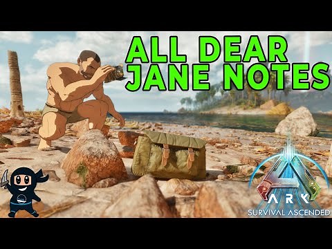 All Dear Jane Note locations in Ark Survival Ascended