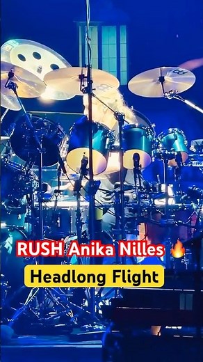 Anika Nilles ❤️ RUSH Night-3 LA 6/11/26 #anikanilles #rush #geddylee #alexlifeson #neilpeart