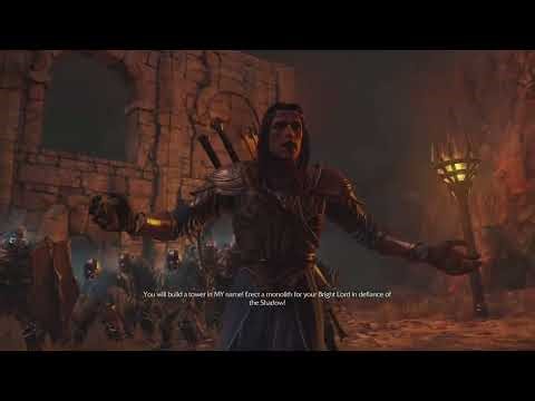Middle-Earth Shadow of Mordor: The Bright Lord immersive walkthrough part 1