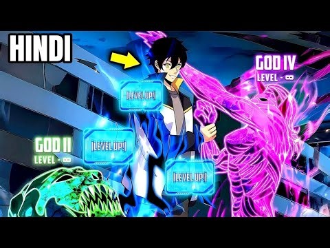 He Levels Up By Slaughtering God's And Becomes Overpowered! – Manhwa in Hindi