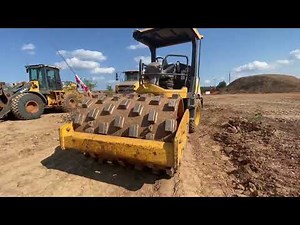 How To Operate A Volvo Sheepsfoot Roller