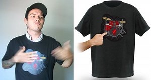 Geek Clothing - The Drum Kit T-Shirt