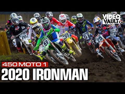 FULL MOTO! Cianciarulo Battles Sexton While Chasing Tomac & Musquin | 2020 Ironman 450 Moto 1