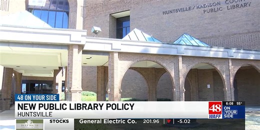 Huntsville Madison County Library implementing new policy for young readers
