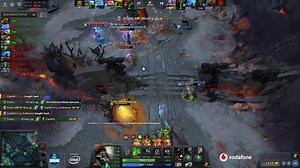 What a comeback! 20k gold behind but not out, we take game 1 against Gambit Esports. Game 2 on the way so stay tuned. 📺 twitch.tv/esl_joindotared | Fnatic Dota