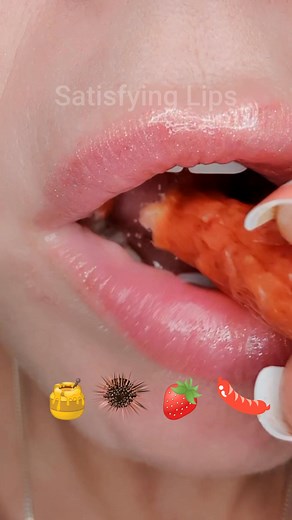 26K views · 246 reactions | 10 Minutes Emoji Food Challenge Satisfying ASMR Mouth Sounds Part 19 | Satisfying Lips | Facebook
