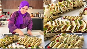 ماغنخليك تدوخي مع البطبوط بحشوات متنوعة غتعتامديها رمضان كامل وغتعجبك بالزاف بعجين ناجح احتافظي بيه. | مطبخ حليمة الفيلالي Cuisine Halima Filali