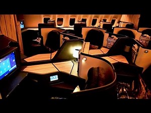 China Airlines Business Class 777 Taipei to New York JFK CI12