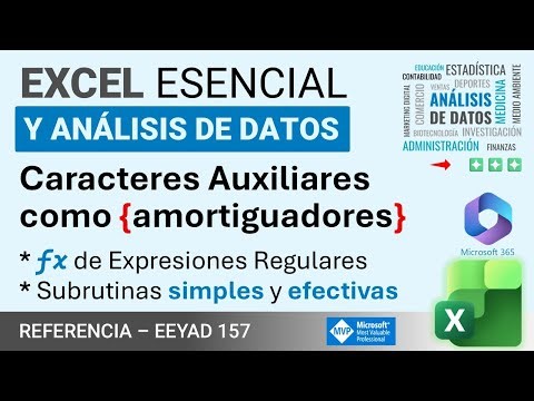 Caracteres Auxiliares como Amortiguadores de Fórmulas en Excel