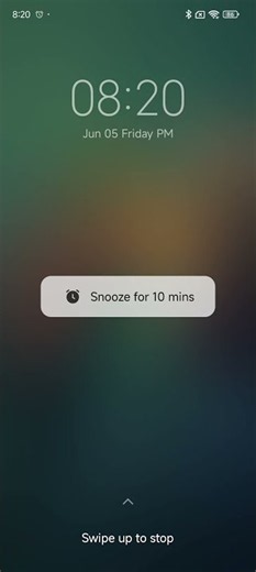 HyperOS 1.0: Alarm UI on REDMI Note 11 Pro #HyperOS #Android13 #HyperOS1 #Alarm