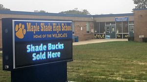 What does Maple Shade High School have in common with Lady Gaga?