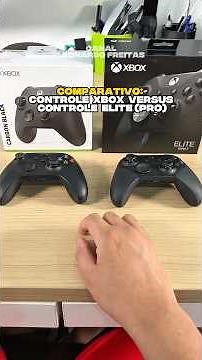 Differences: Standard Xbox Controller vs. Elite Controller. #curiosity #games #xbox