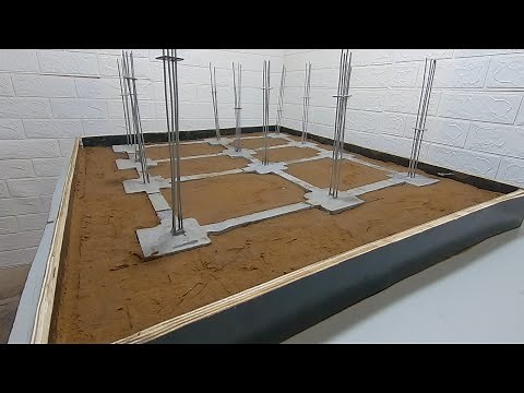 HOW TO MAKE A SOLID FOUNDATION FOR A MINI HOUSE---DIY Mini House #2__DIY Construction VN