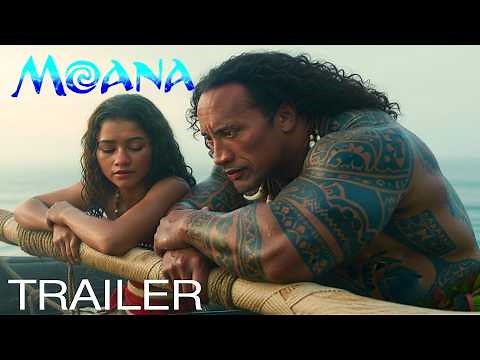 Moana (2026) – First Trailer | Dwayne Johnson & Zendaya | Live Action Concept Trailer
