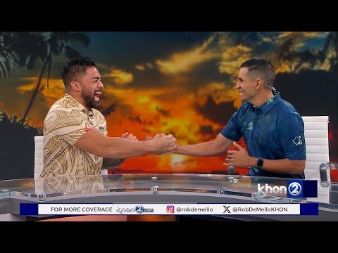 Manti Te'o talks being back home, his role as NFL Network Analyst with Rob DeMello on Living808