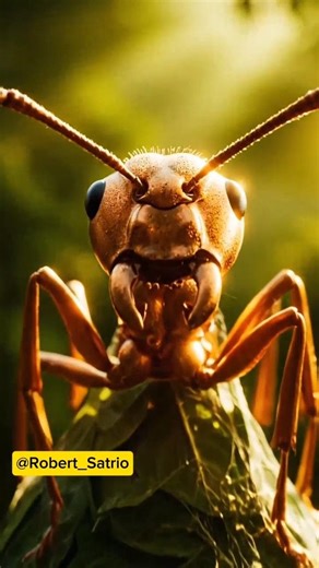 “Weaver Ants: Nature’s Master Builders | Cinematic Macro Wildlife” #insects #shorts #animals