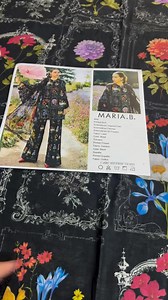 Most awaited Maria b mprint lawn 2025 in stock for order inbox us or WhatsApp | Zeeman's