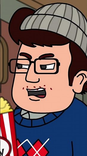 Bob Eats POPCORN in Class #goanimate #funny #funnymemes