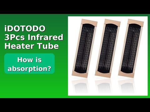 REVIEW (2025): iDOTODO 3Pcs Infrared Heater Tube. ESSENTIAL details.
