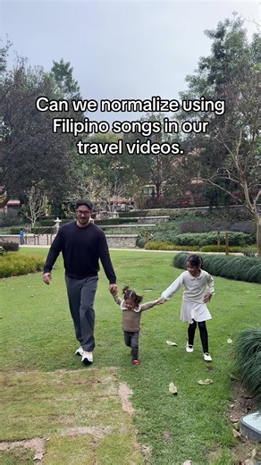 Normalize using Filipino song in travel videos.