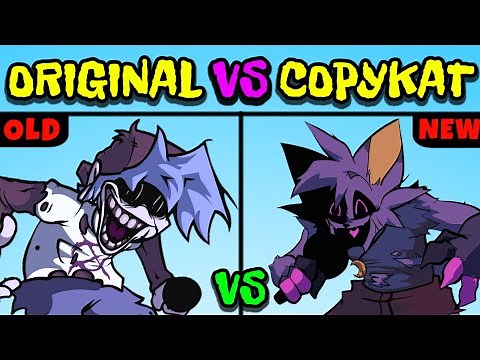 Friday Night Funkin' Silly Billy ORIGINAL vs COPYKAT | Silly Billy Catnap (CopyKat) (FNF Mod/Lyrics)