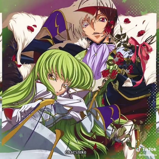 if u look closely each loop has a different picture :3 n e ways lelouch and cc😉 #codegeass #edit #anime #fyp #viral