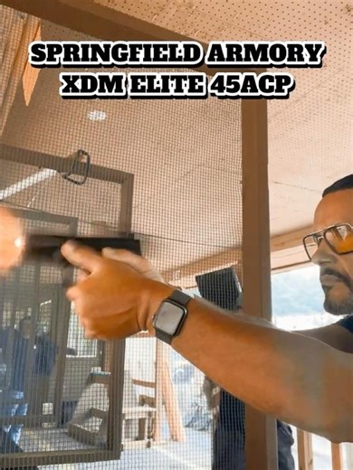 Bangin out some steel with my Springfield Armory XDM Elite Compact 45ACP!
