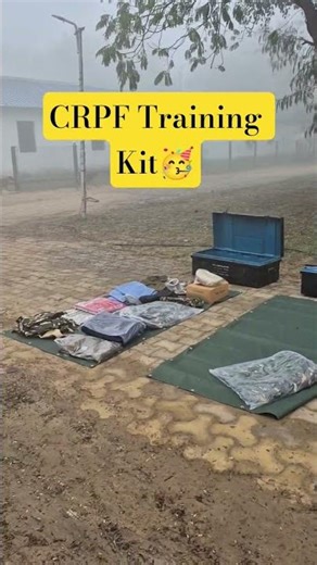 CRPF Training Kit Video #ssbgd #army #crpf
