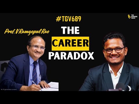 The IIT Director Who Built Startups: Career Lessons for the AI Gen | Prof V Ramgopal Rao | #TGV689