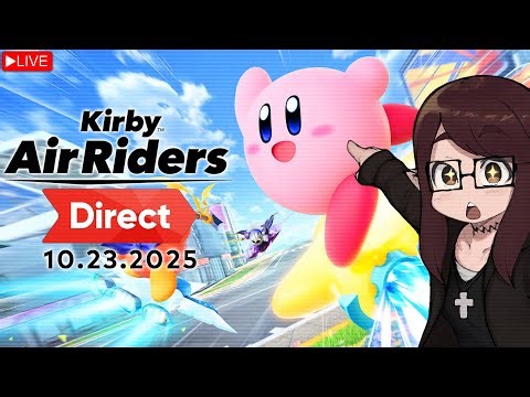 🔴 KIRBY AIR RIDERS DIRECT 10.23.2025 LIVE STREAM & REACTION