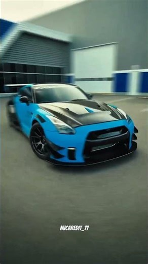 BLUE_NISSAN_GTR_R35_EDIT🔥❤️ || #car #edit #caredit #viral #viralshort #fypシ #shorts #nissan #gtr