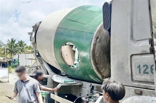 P6.4-M smuggled cigarettes seized from mixer truck at checkpoint | ABS-CBN News