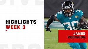 James Robinson's biggest plays from 2-TD game | Week 3