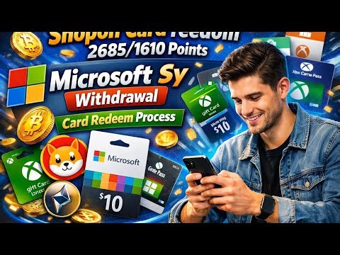 Microsoft Reedom Method| Microsoft Sy Withdrawal krne ke Tarika | New trick To Reedom Microsoft Card