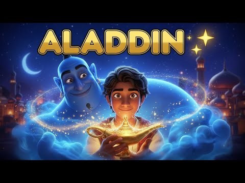 Aladdin 🪔 The Magic Lamp Story | English Fairy Tale for Kids