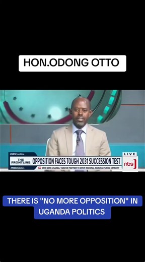 There Is No More Opposition in Uganda Politics — Hon. Odong Otto