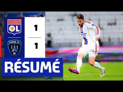 Lyon Paris FC (1-1) Résumé | Ligue 1 2026 | OL Paris | But Tolisso | olympique lyonnais vs paris fc