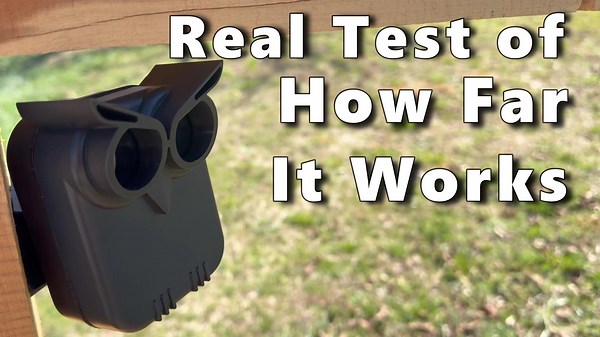 Watch Up Close Look at this Wireless Driveway Alarm on Amazon Live