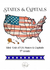 States and Capitals Mini-unit - Etsy Canada